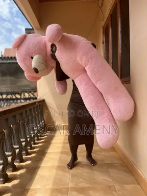 Human Sized Pink Teddy Bear