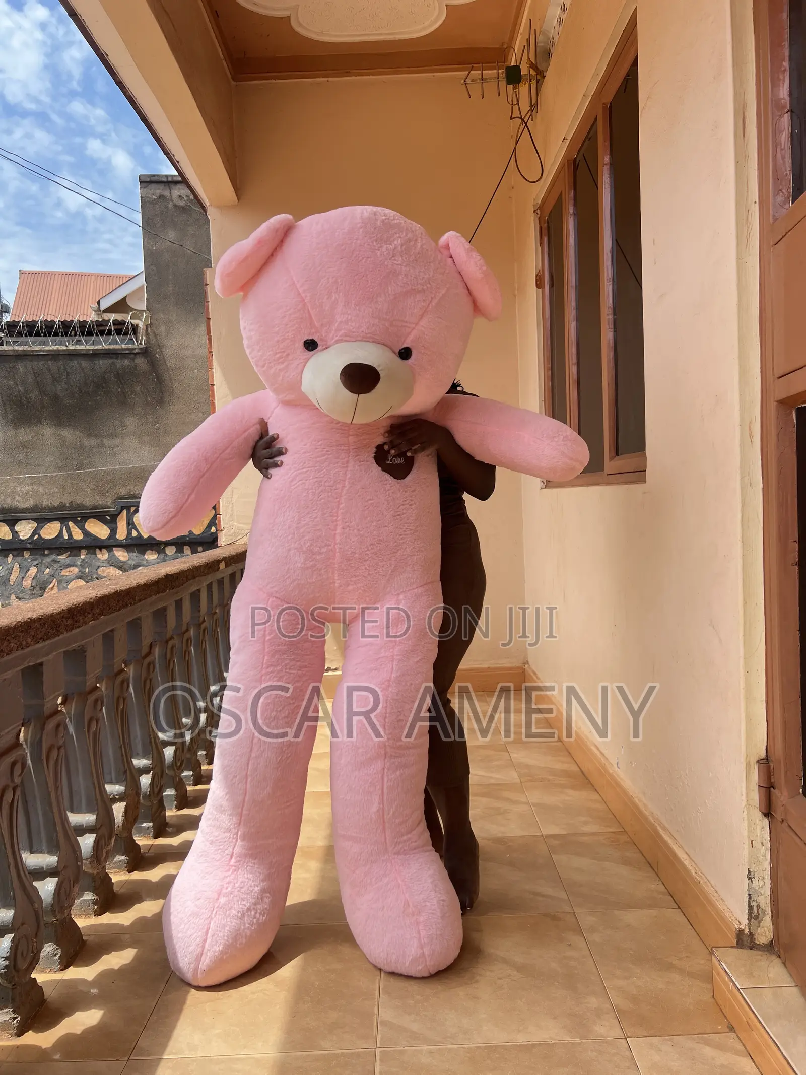 Human Sized Pink Teddy Bear