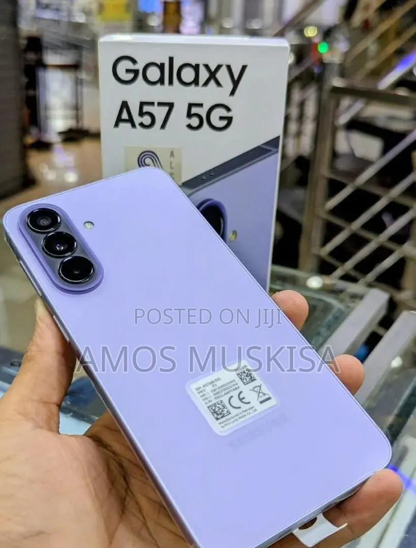 New Samsung Galaxy A57 256 GB Purple