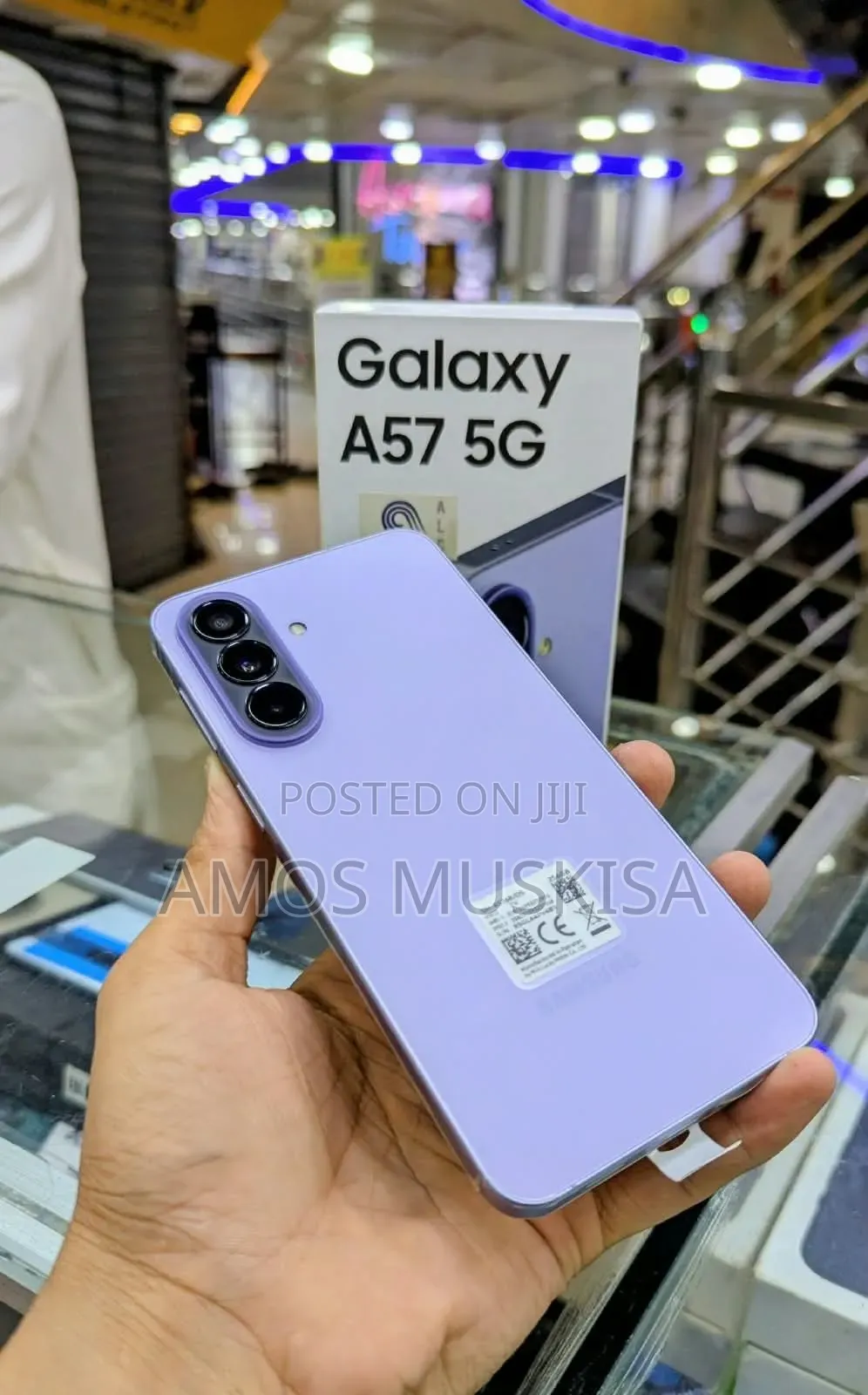 New Samsung Galaxy A57 256 GB Purple