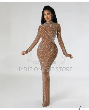 Golden Dress Two Piece