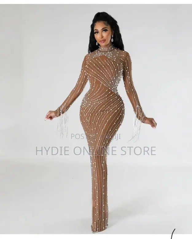 Golden Dress Two Piece