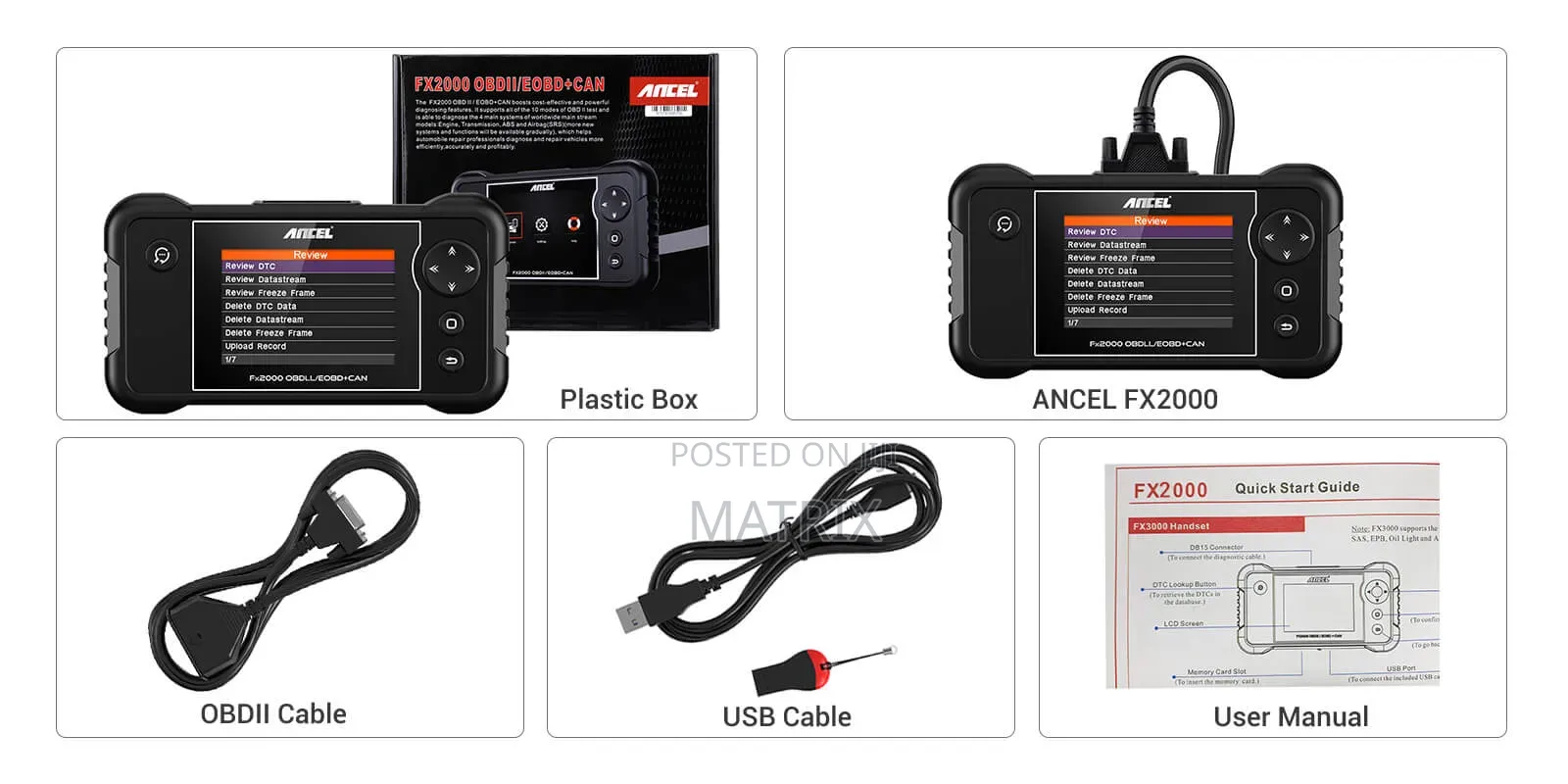 Ancel Car Diagnostic Tool Fx2000