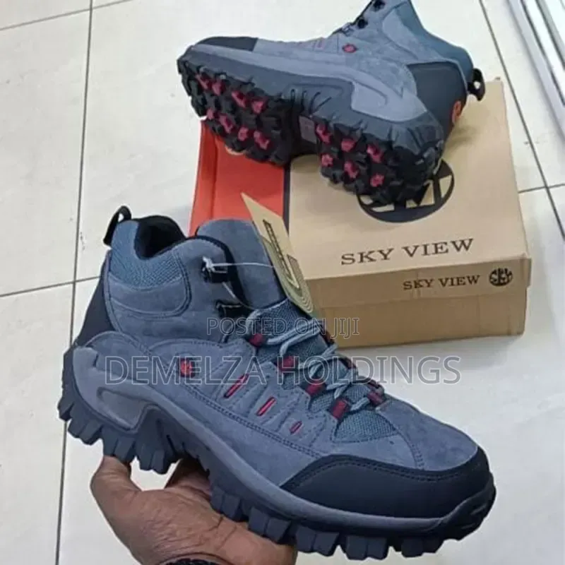 Grey Skyview Boots