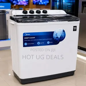 Midea 10kg Twin Tub Washing Machine, Dual Pulsator 1200 RPM