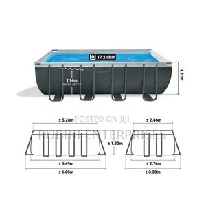 Ultra XTR Rectangular Frame Swimming Pool(5.5×2.74×1.32m)