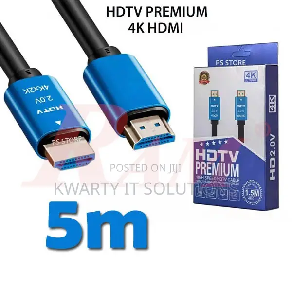 5-Meter Premium High Speed HDMI Cable RESOLUTION