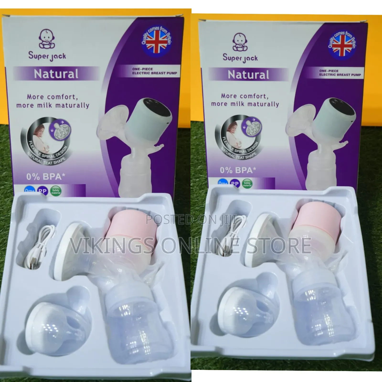 The Super Jack Natural One-Piece Electric Breast Pump