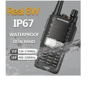 2pcs Baofeng UV9R Plus Radio Call Walkie-Talkie