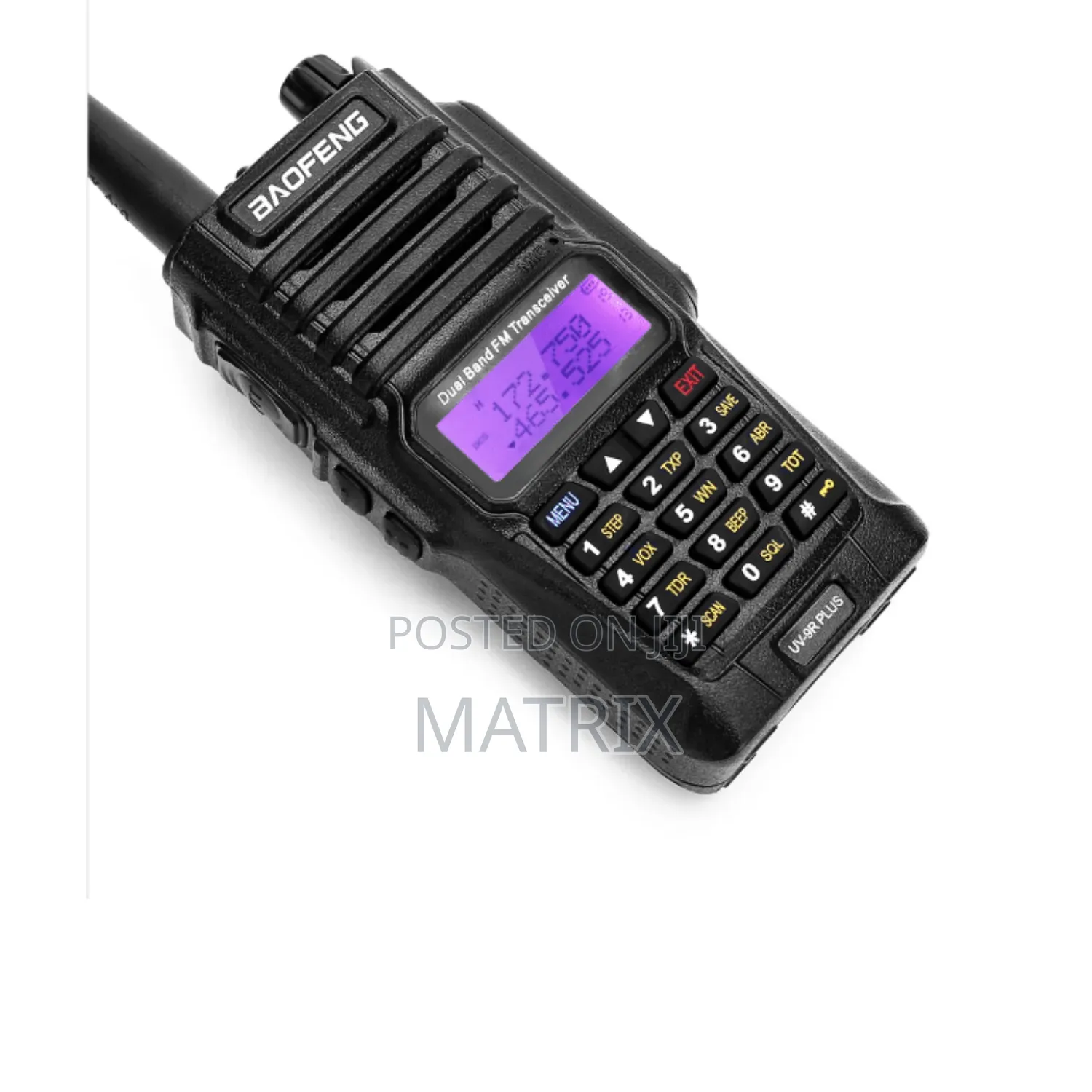 2pcs Baofeng UV9R Plus Radio Call Walkie-Talkie
