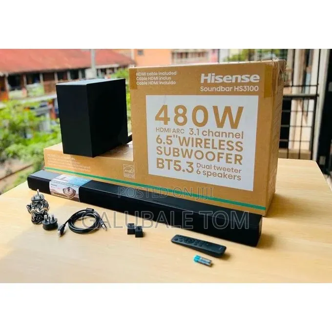 Hisense Soundbar 480w