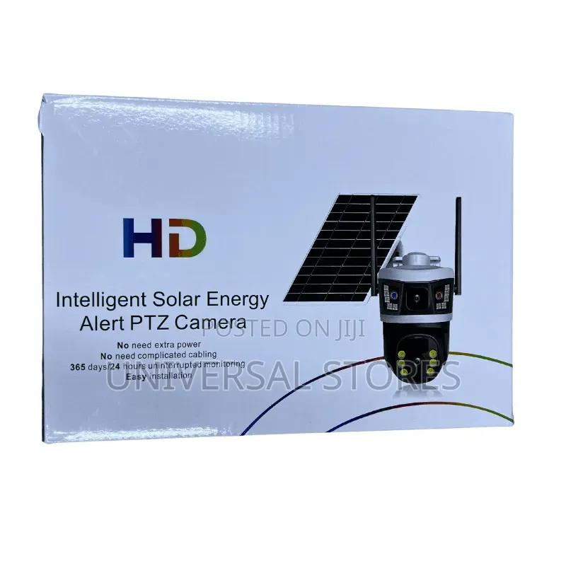 4g Wi-Fi Hd Intelligent Solar Alert PTZ Camera,