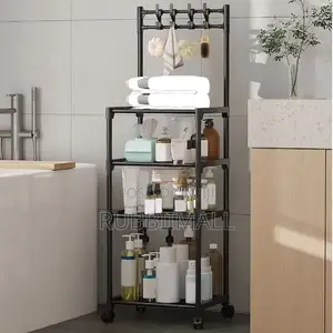 Multi-Tier Rolling Storage Rack ~ 4 Tier