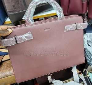 Mauve-Pink BAGCO Executive Briefcase or Laptop Handbag