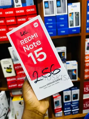 New Xiaomi Redmi Note 15 512 GB Black