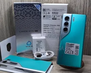 New Tecno Camon 40 Pro 4G 256 GB Blue