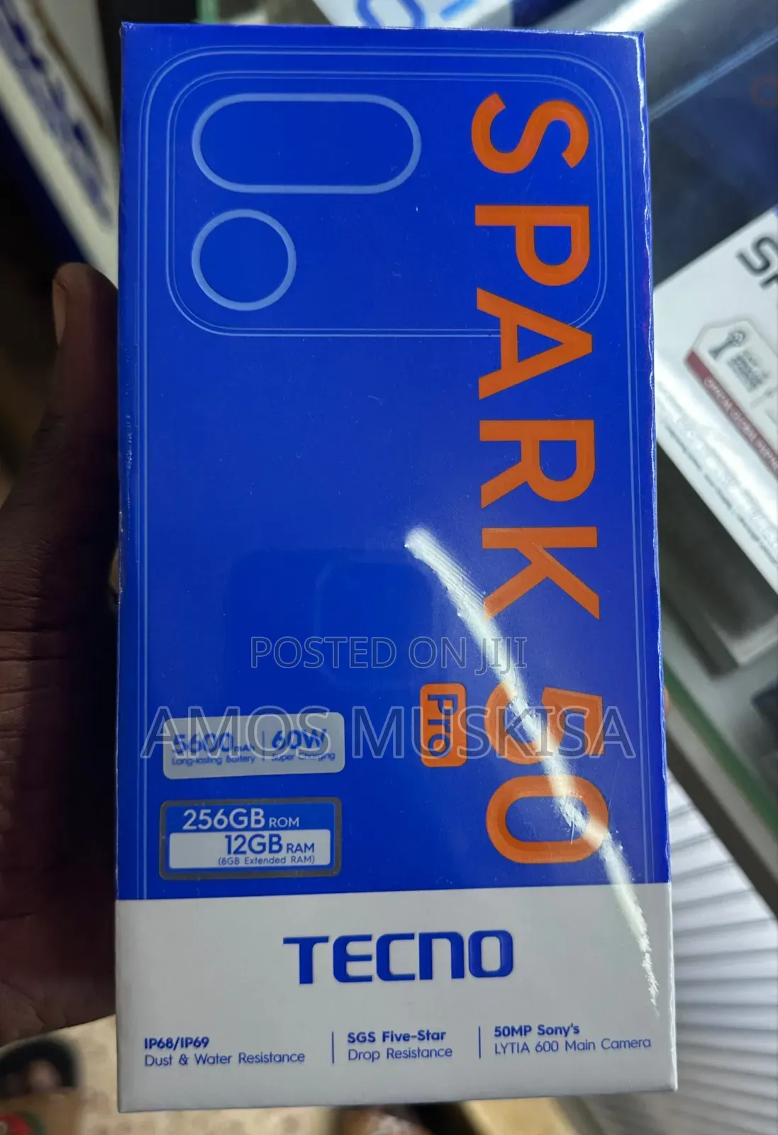 New Tecno Camon 40 Pro 4G 256 GB Orange