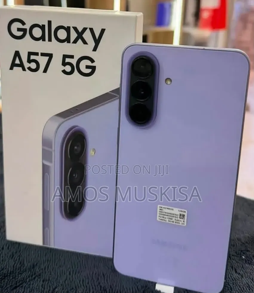 New Samsung Galaxy A57 256 GB Purple