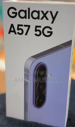 New Samsung Galaxy A57 256 GB Purple