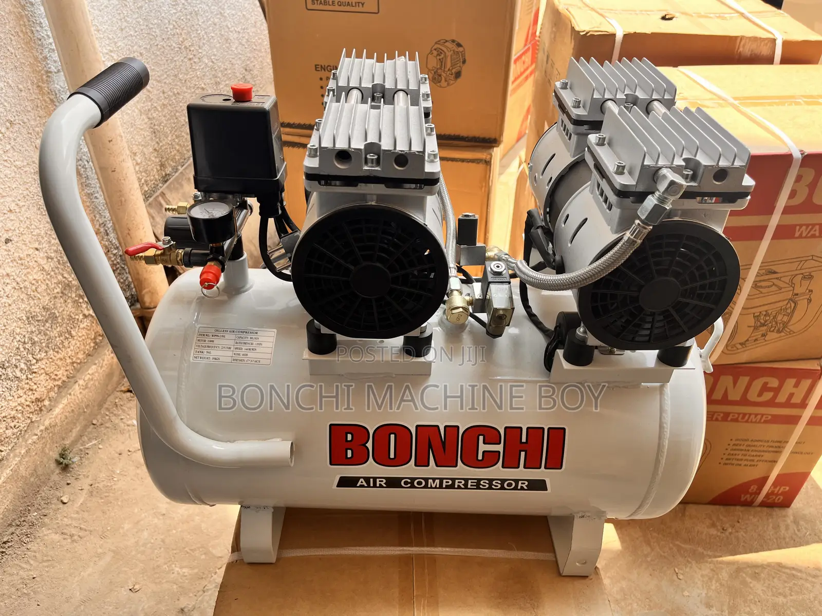 Bonchi 50l Silent Air Compressor