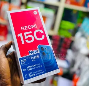 New Xiaomi Redmi 15C 4G 256 GB Black