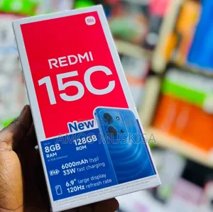 New Xiaomi Redmi 15C 4G 256 GB Black