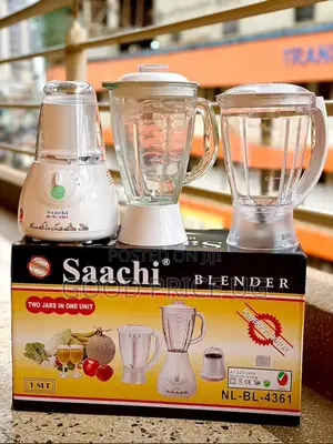 Saachi 3-in-1 Electric Blender (Model: NL-BL-4361