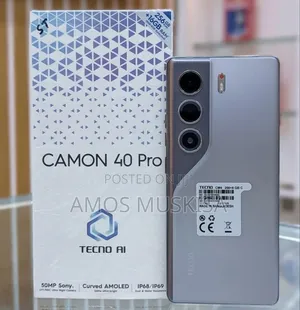 New Tecno Camon 40 Pro 4G 256 GB Gray