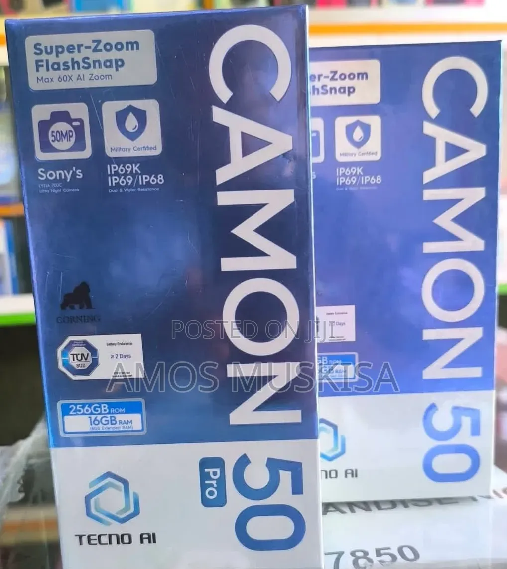 New Tecno Camon 50 Pro 256 GB Green