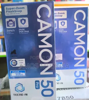 New Tecno Camon 50 Pro 256 GB Green