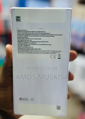 New Samsung Galaxy A56 256 GB Black