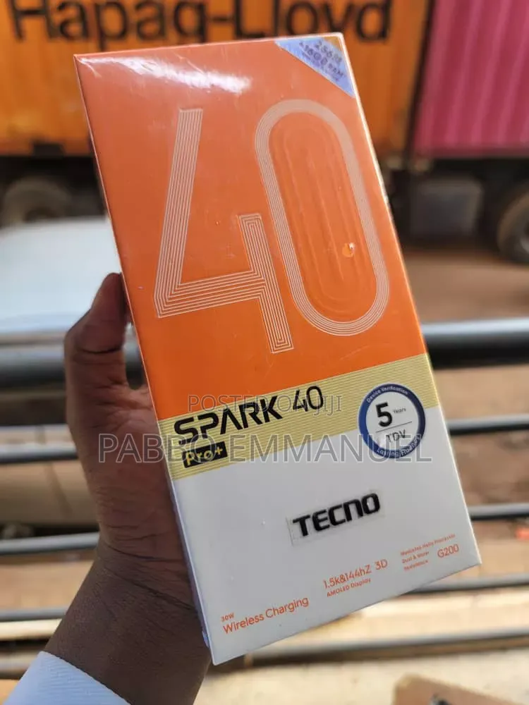 New Tecno Spark 40 Pro+ 256 GB Gray
