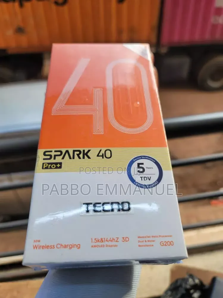 New Tecno Spark 40 Pro+ 256 GB Gray