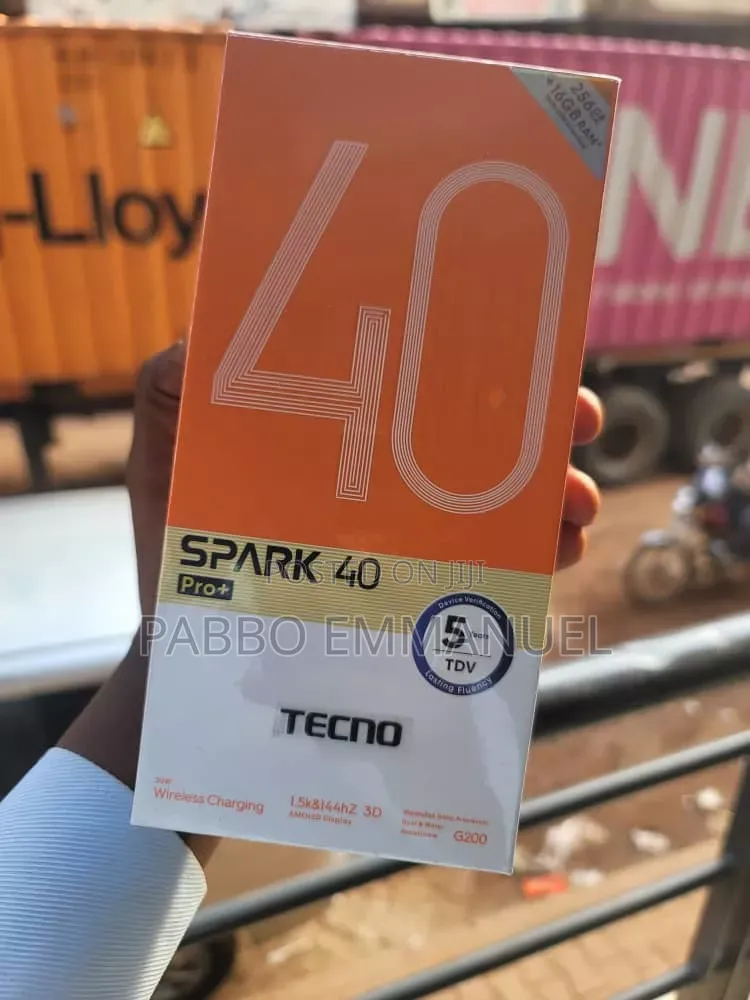 New Tecno Spark 40 Pro+ 256 GB Gray