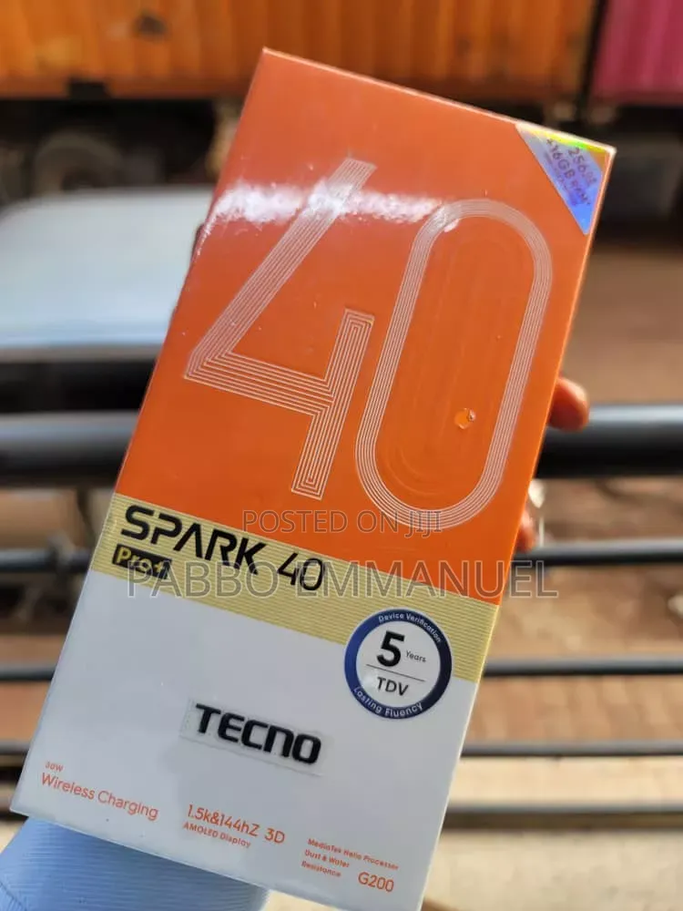New Tecno Spark 40 Pro+ 256 GB Gray