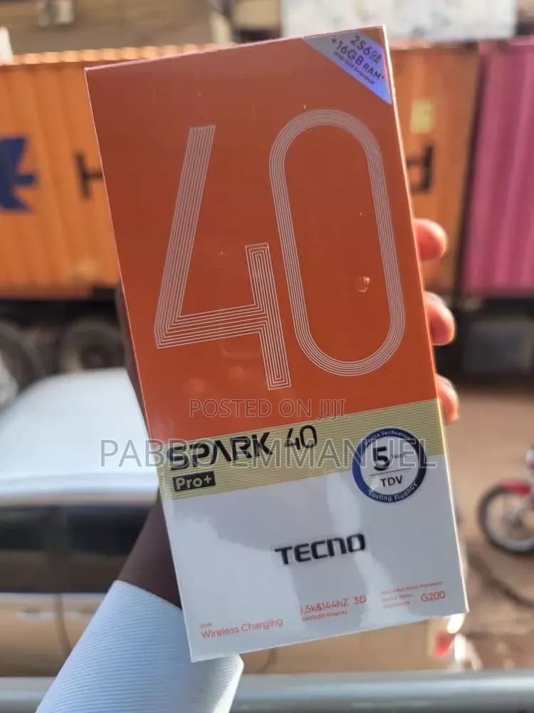 New Tecno Spark 40 Pro+ 256 GB Gray