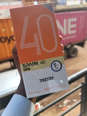 New Tecno Spark 40 Pro+ 256 GB Black