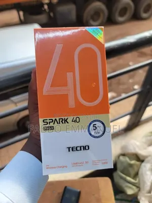 New Tecno Spark 40 Pro+ 256 GB Black
