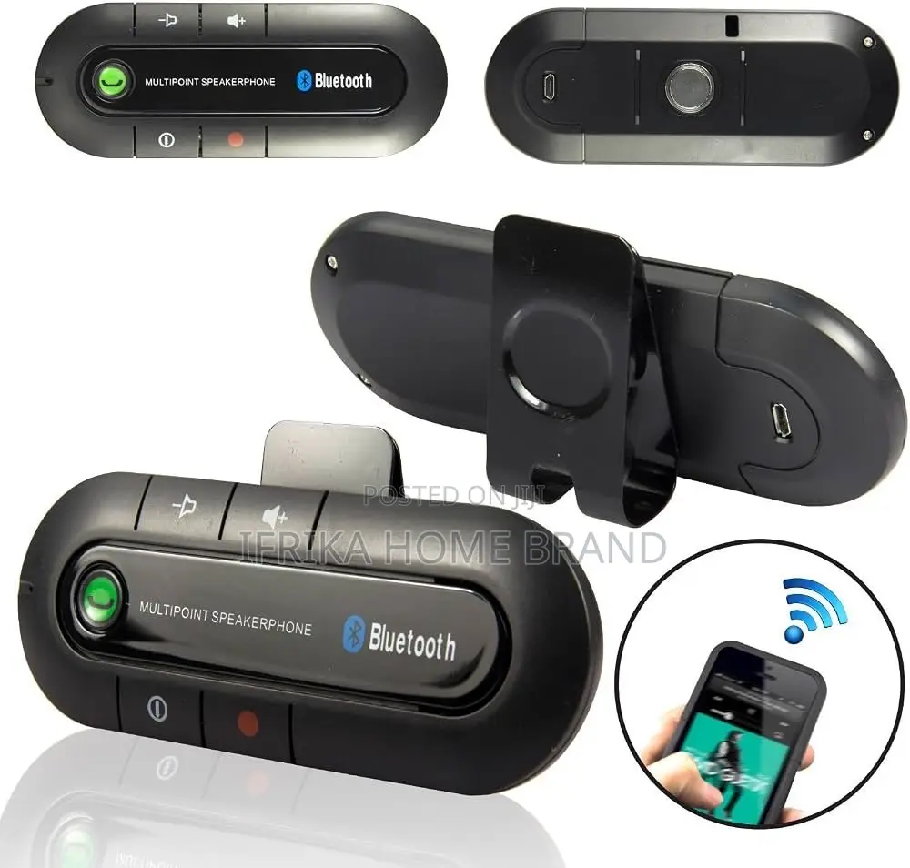 Car Kit Bluetooth Portable Multipoint Wireless HandsFree Bluetooth