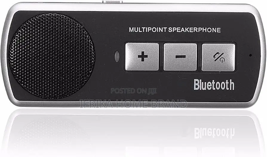 Wireless Bluetooth Car Kit Handsfree Speaker Phone Visor Clip