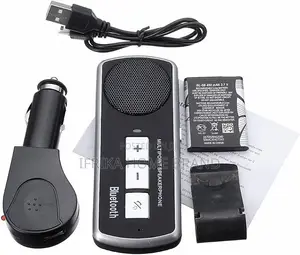 Wireless Bluetooth Car Kit Handsfree Speaker Phone Visor Clip