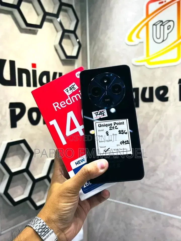 New Xiaomi Redmi 14C 256 GB Black