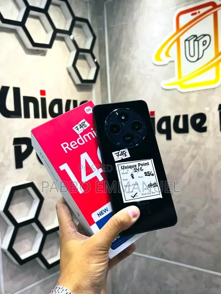 New Xiaomi Redmi 14C 256 GB Black