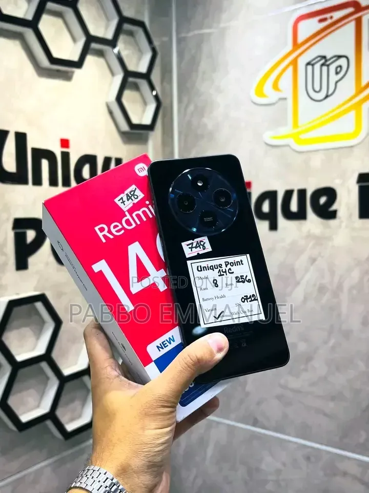 New Xiaomi Redmi 14C 256 GB Black
