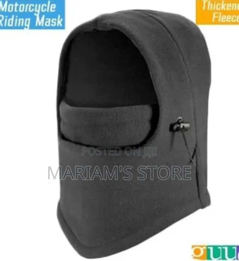 Built-in Face Mask/Neck Warmer.