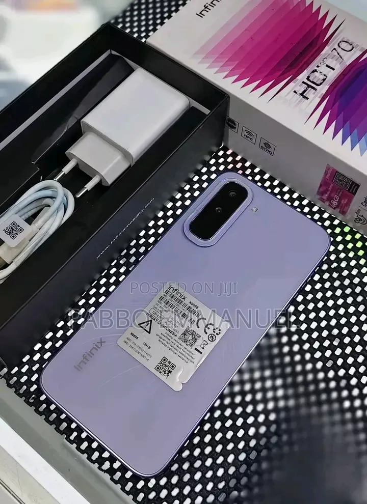 New Infinix Hot 70 256 GB Purple