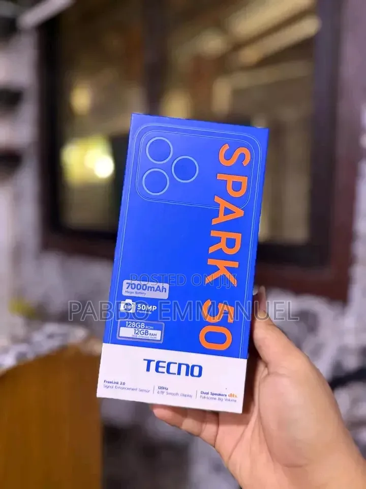 New Tecno Spark 50 128 GB Orange