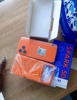 New Tecno Spark 50 128 GB Orange