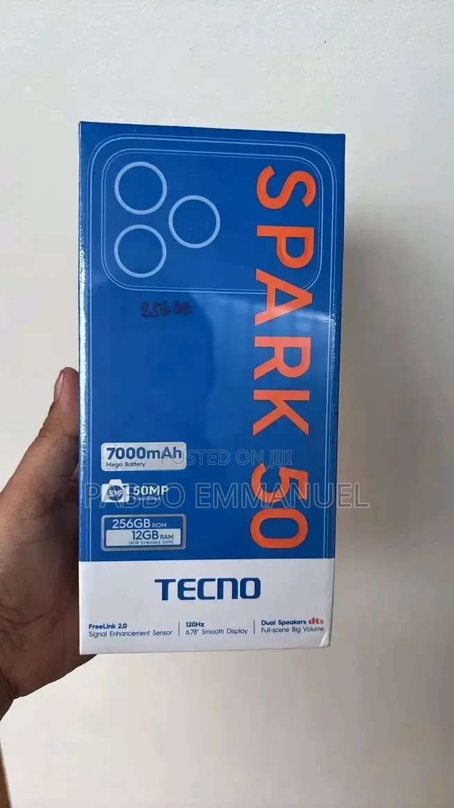 New Tecno Spark 50 128 GB Orange
