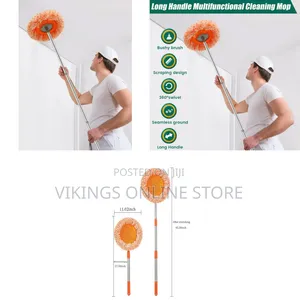 360° Rotatable Adjustable Cleaning Mop, Extendable Wall Cleaning Mop